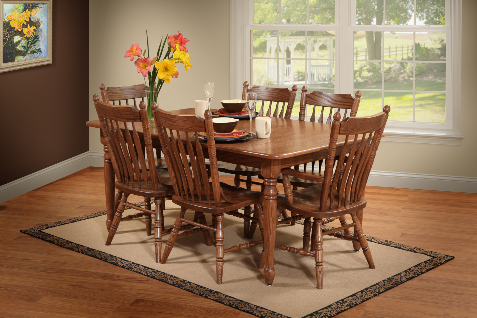 Sylvan Arm Chair SY373A by Trailway Amish at Wendells Furniture